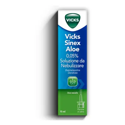 Vicks Sinex Aloe Soluzione Da Nebulizzare 15ml 0,05%