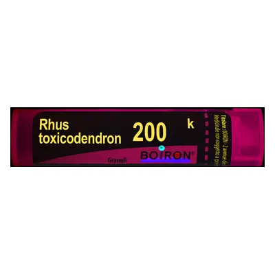 Rhus Toxicodendron 200k Granuli Multidose Boiron