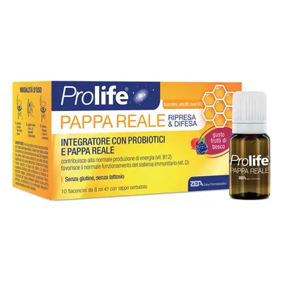 Prolife Pappa Reale 10 Flaconcini 8ml