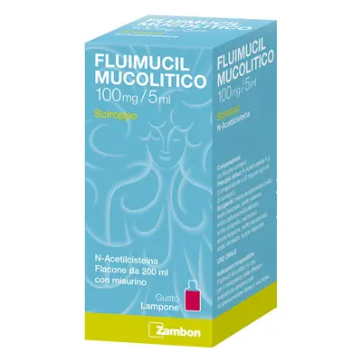 Fluimucil Mucolitico Sciroppo 100 Mg / 5 Ml