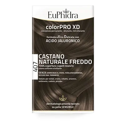 ColorPro 407 Castano Naturale Freddo EuPhidra Kit