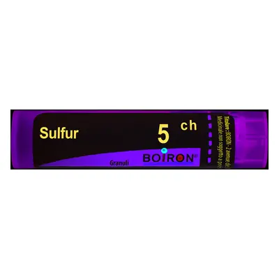 Sulfur 5Ch Granuli Multidose Boiron