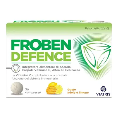 Froben Defence Integratore Alimentare Gusto Miele E Limone 30 Compresse