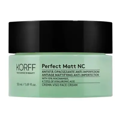 Korff Perfect Matt Nc Crema Viso Antietà Opacizzante Anti-imperfezioni 50ml