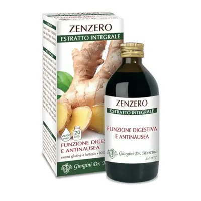 Zenzero Estratto Integrale 200ml Giorgini