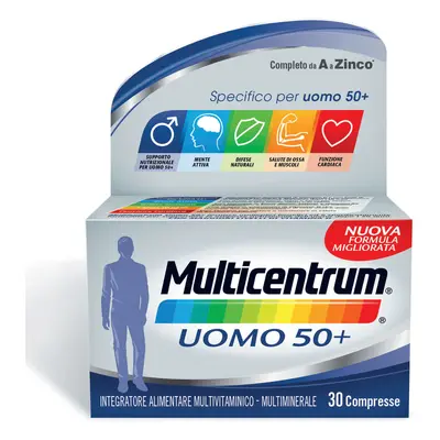 MULTICENTRUM UOMO 50+ MULTIVITAMINICO 30 COMPRESSE