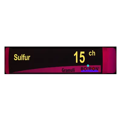 Sulfur 15Ch Globuli Monodose Boiron