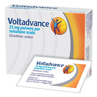 VOLTADVANCE 25MG POLVERE PER SOLUZIONE ORALE 20 BUSTINE