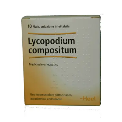 Lycopodium Compositum 10 Fiale 2,2ml Heel