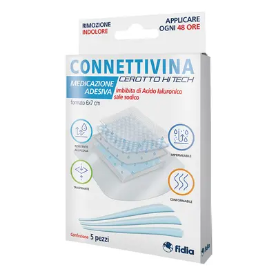 Connettivina 5 Cerotti Hitech 6x7