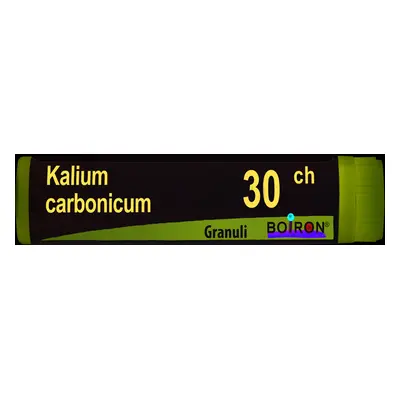 Kalium Carbonicum 30ch Globuli Monodose Boiron