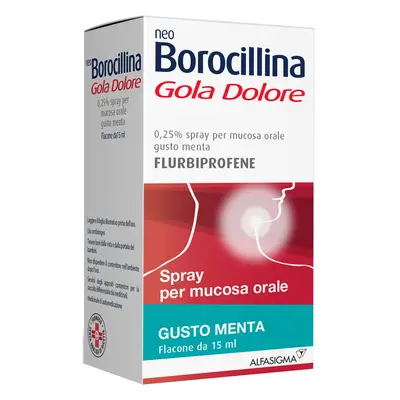 NeoBorocillina Gola Dolore Spray 15ml