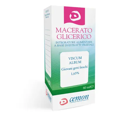 Viscum Album Getti Macerato Glicerico 60ml Cemon