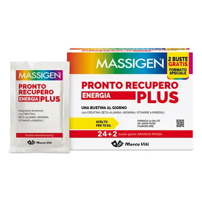 Massigen Pronto Recupero Energia Plus 24 + 2 BUSTINE