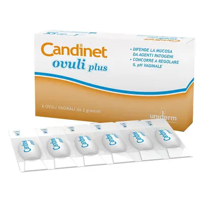 Candinet Plus 6 Ovuli Vaginali Da 2g