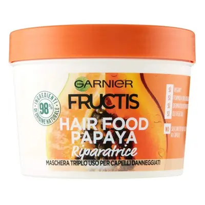 GARNIER FRUCTIS MASCHERA CAPELLI HAIR FOOD RIPARATRICE 390ML.PAPAYA