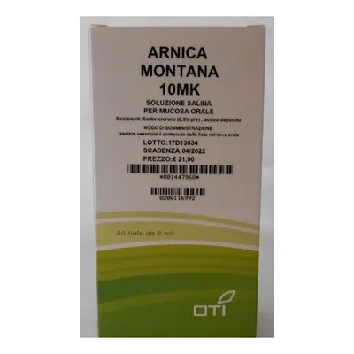 ARNICA MONTANA*10MK 20F 2ML