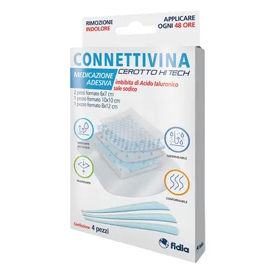 Connettivina 4 Cerotti Hitech Misti