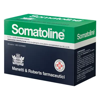 Somatoline Emulsione Cutanea 30 Bustine 0,1% + 0,3%