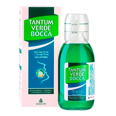 Tantum Verde Bocca Collutorio 240ml 22,5+7,5mg