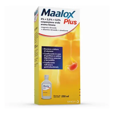 Maalox Plus Sospensione Orale 250ml