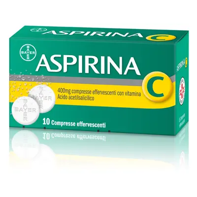 Aspirina C Antinfiammatorio Antidolorifico Per Influenza Raffreddore E Febbre Con Vitamina C 10 