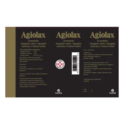 Agiolax Granulato Barattolo 250g