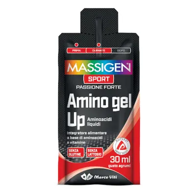 Massigen Sport Amino Gel Up 30ml Gusto Agrumi