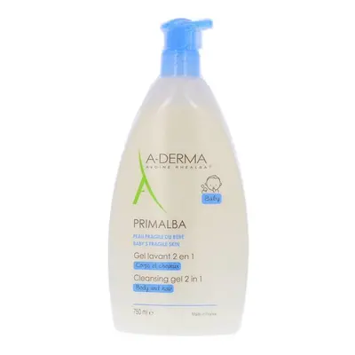 Primalba Gel Lavante 2 In 1 A-Derma 750ml