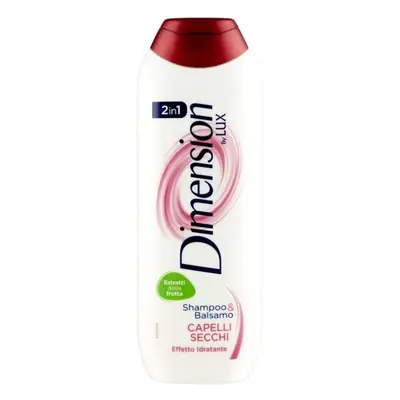 DIMENSION LUX SHAMPOO&BALSAMO 2IN1 250ML.CAPELLI SECCHI EFFETTO IDRATANTE