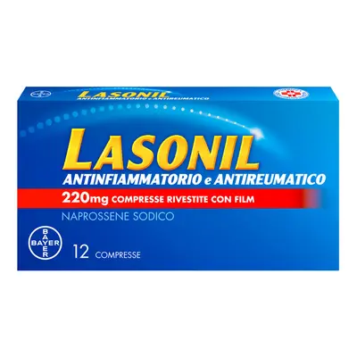 Lasonil Antidolorifico E Antinfiammatorio Contro Dolore Muscolare E Articolare 12 Compresse