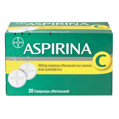 Aspirina C Antinfiammatorio Antidolorifico Per Influenza Raffreddore E Febbre Con Vitamina C 20 