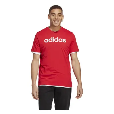 T-shirt uomo fitness ADIDAS regular rossa | Adidas