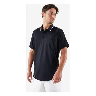 Polo tennis uomo DRY nera | Artengo