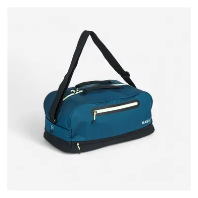 Borsa piscina DUFFLE 27 L blu-nero | Nabaiji