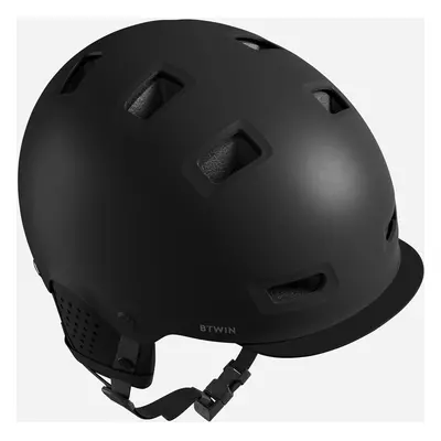 Casco bici città bowl 500 nero | Btwin