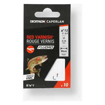 Ami montati pesca SN HOOK FLUORO RED VARNISH | Caperlan