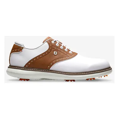 Scarpe golf uomo Footjoy TRADITIONS bianco-marrone | Footjoy