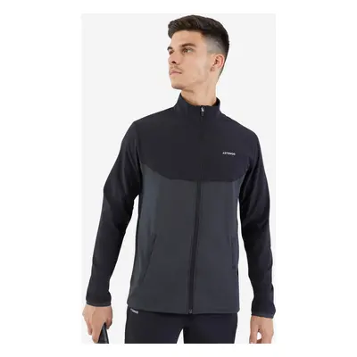 Felpa tennis uomo ESSENTIAL nero-grigio | Artengo