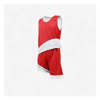 Completo basket reversibile adulto rosso-bianco | Decathlon