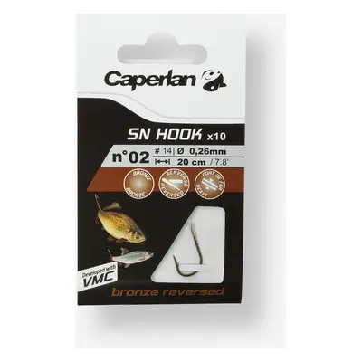 Ami montati pesca SN HOOK bronzo storto | Caperlan