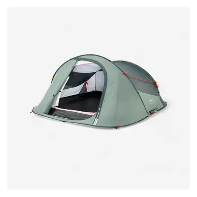 Tenda campeggio 2 SECONDS verde | 3 persone | Quechua