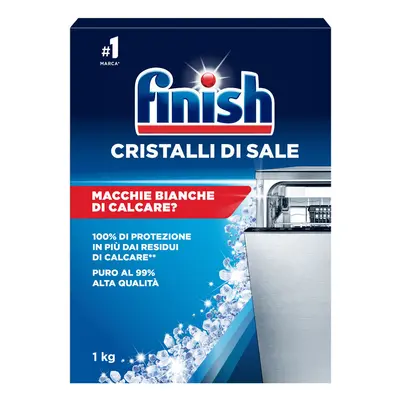 Finish Cristalli di Sale Cura Lavastoviglie 1000 gr -