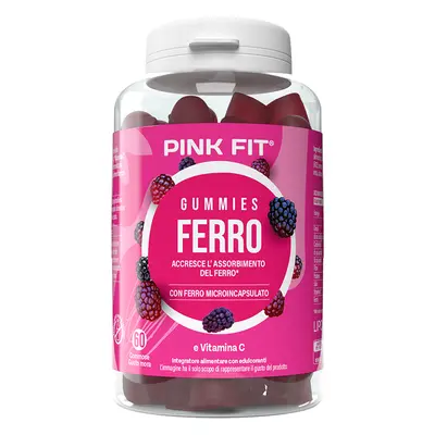 Pink Fit Ferro Gummies 60 Compresse -