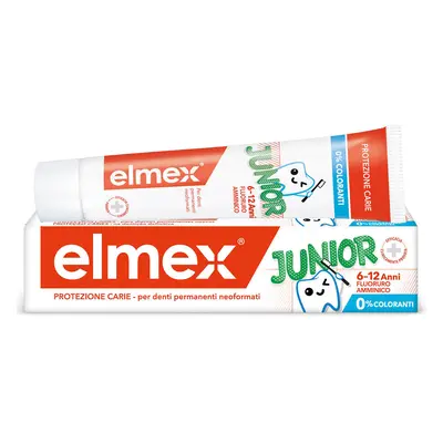 Elmex Dentifricio Junior Bimbi, Bambini 6-12 Anni 75 ml -