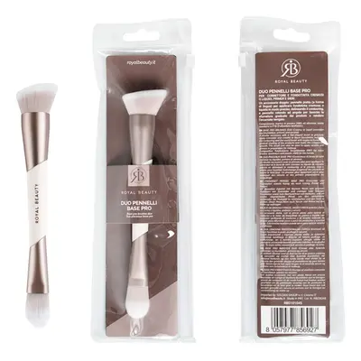 Royal Beauty Duo Pennelli Professionale Rosa Base Pro -