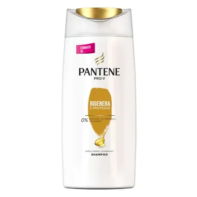 Pantene Pro-V Rigenera & Protegge Shampoo per Capelli Danneggiati, Ripara all’Istante I Segni de