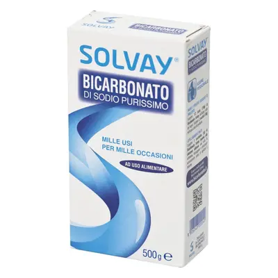 Solvay Bicarbonato di Sodio Purissimo 500 g -