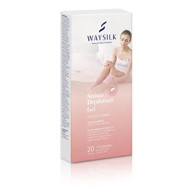 Waysilk Strisce Depilatorie Corpo Gel 20 Pezzi -