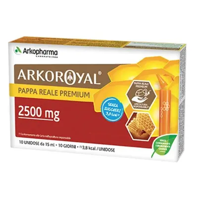 Arkoroyal Pappa Reale 2500 mg 10 Flaconcini -